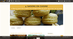 Desktop Screenshot of 4saisonsencuisine.com